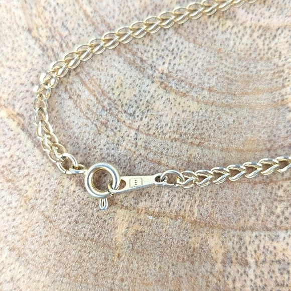 Gold Beaded Matinee Necklace - Picture 6 of 6